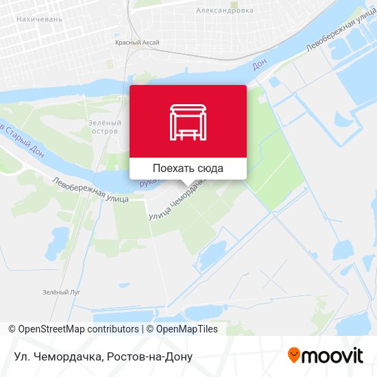 Карта Ул. Чемордачка