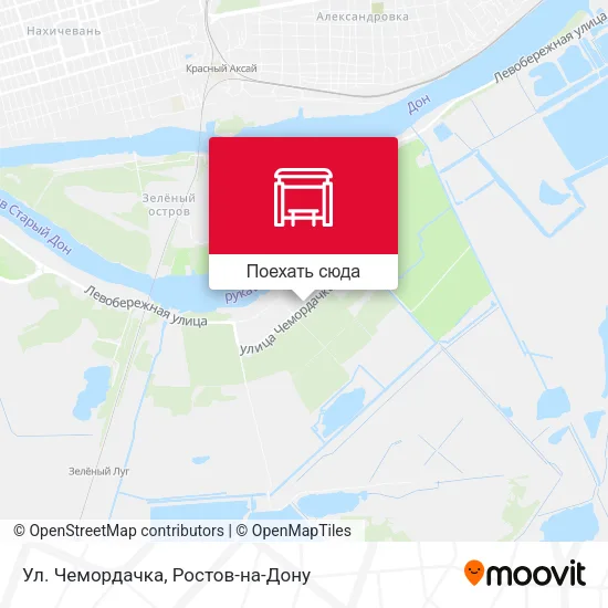 Карта Ул. Чемордачка