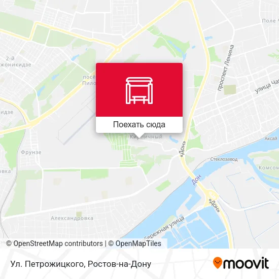 Карта Ул. Петрожицкого