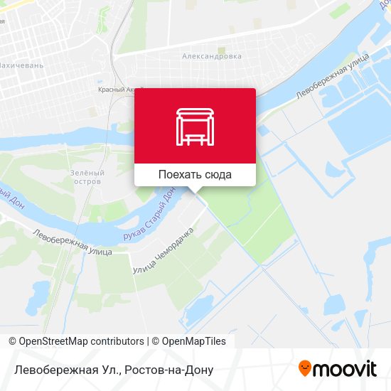 Карта Левобережная Ул.