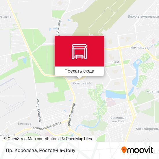 Карта Пр. Королева