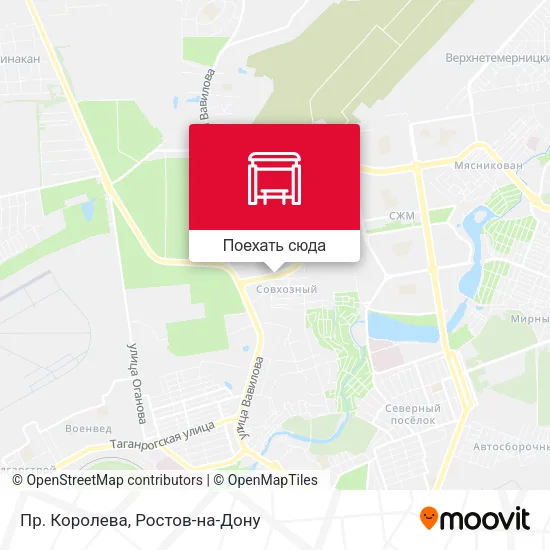 Карта Пр. Королева