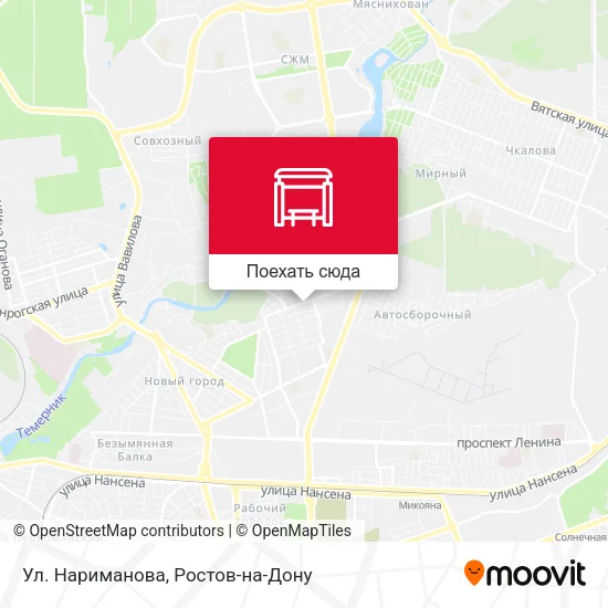 Карта Ул. Нариманова
