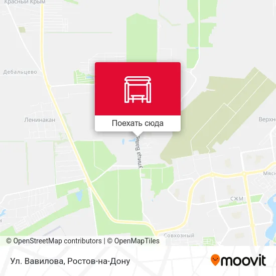 Карта Ул. Вавилова