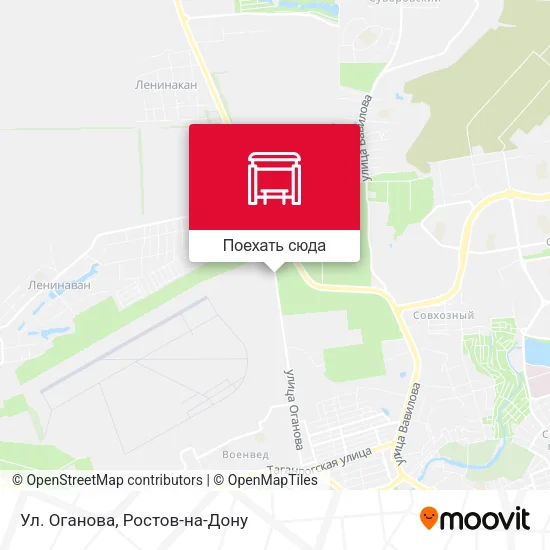 Карта Ул. Оганова