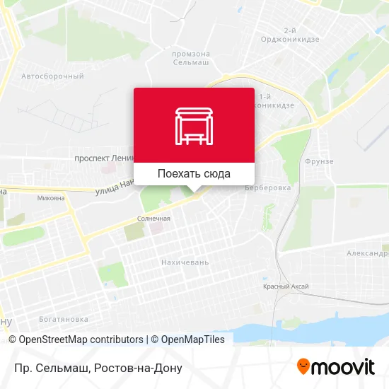 Карта Пр. Сельмаш