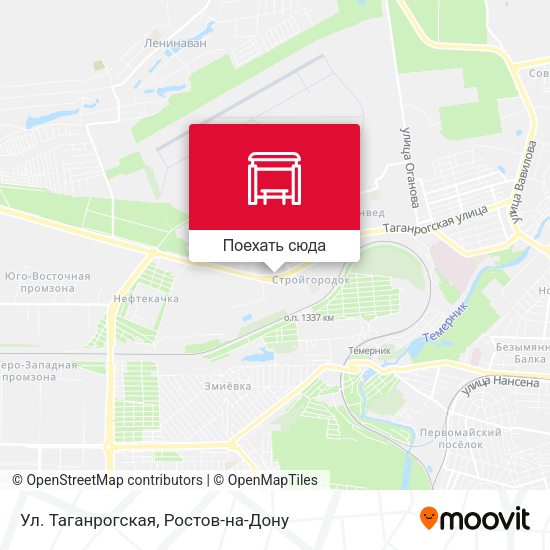 Карта Ул. Таганрогская