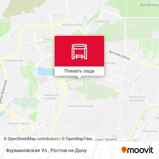 Карта Фурмановская Ул.