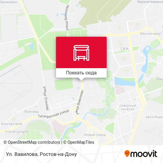 Карта Ул. Вавилова