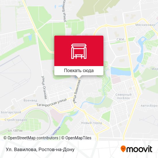 Карта Ул. Вавилова