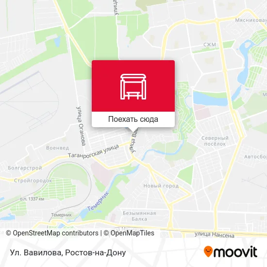 Карта Ул. Вавилова
