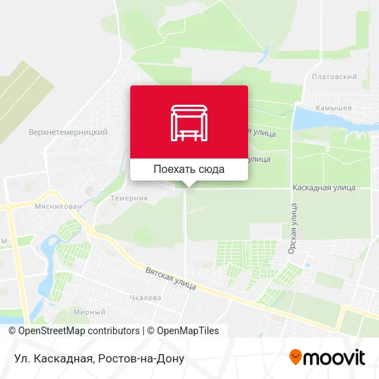 Карта Ул. Каскадная