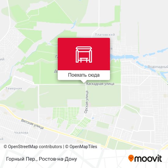 Карта Горный Пер.