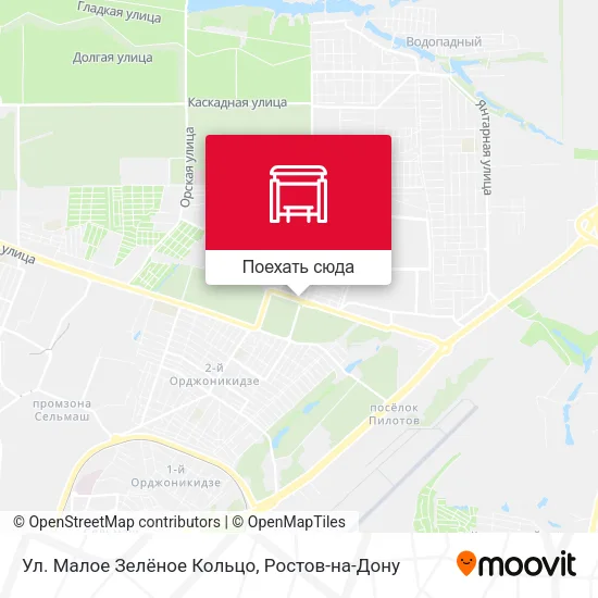 Карта Ул. Малое Зелёное Кольцо