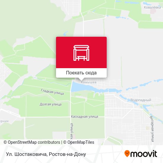 Карта Ул. Шостаковича