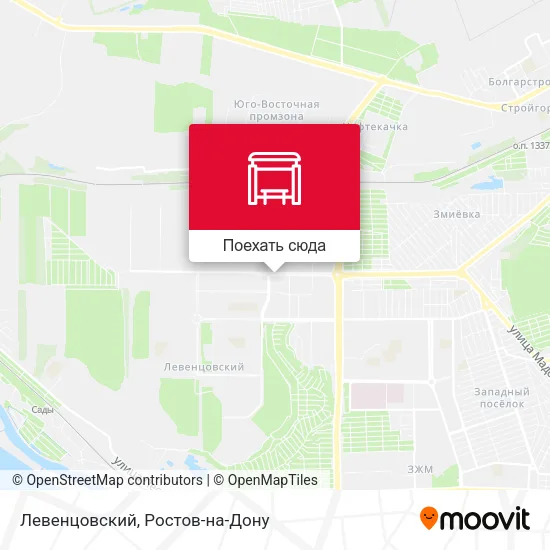Карта Левенцовский