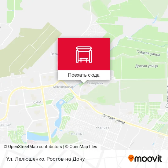 Карта Ул. Лелюшенко