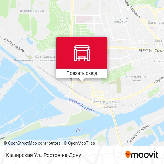 Карта Каширская Ул.