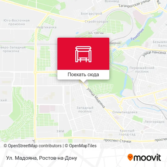 Карта Ул. Мадояна
