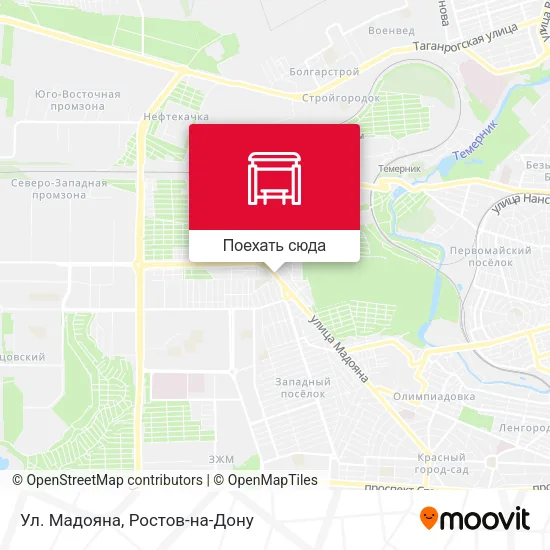 Карта Ул. Мадояна
