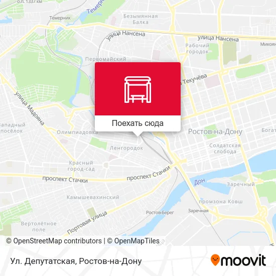 Карта Ул. Депутатская