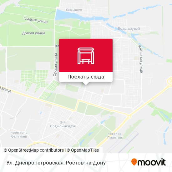 Карта Ул. Днепропетровская