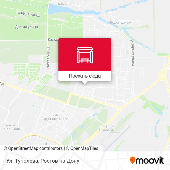 Карта Ул. Туполева