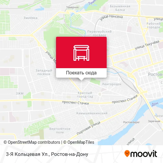Карта 3-Я Кольцевая Ул.