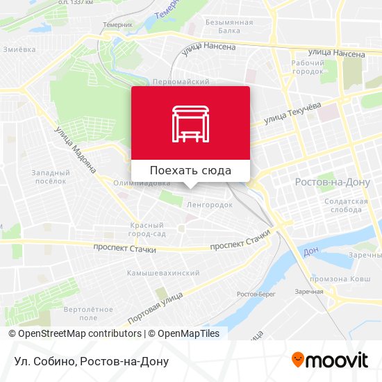 Карта Ул. Собино