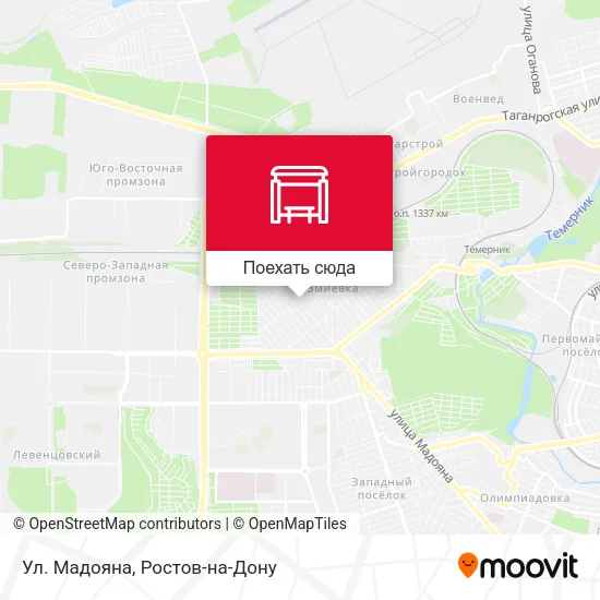 Карта Ул. Мадояна