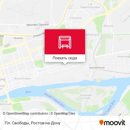 Карта Пл. Свободы