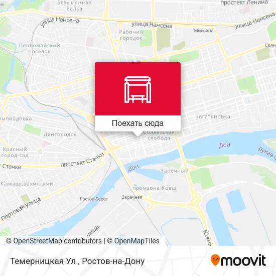 Карта Темерницкая Ул.