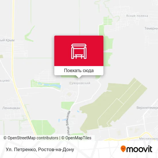 Карта Ул. Петренко