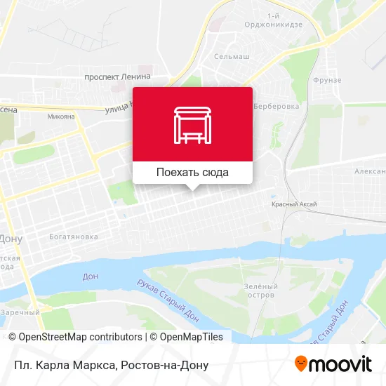 Карта Пл. Карла Маркса