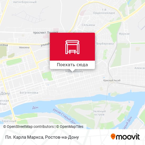 Площадь карла маркса ростов на дону карта