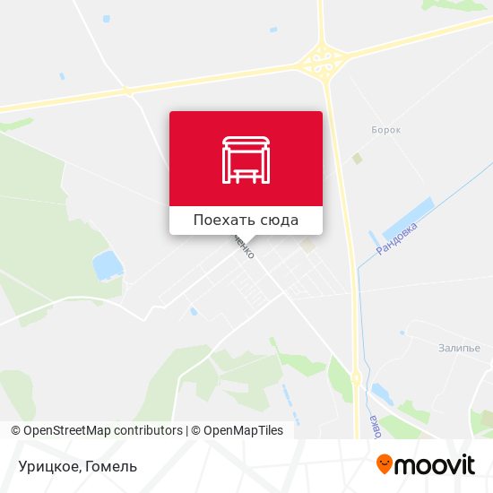 Карта Урицкое