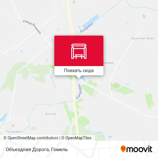 Карта Объездная Дорога
