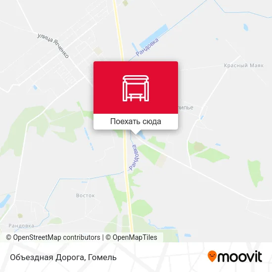 Карта Объездная Дорога