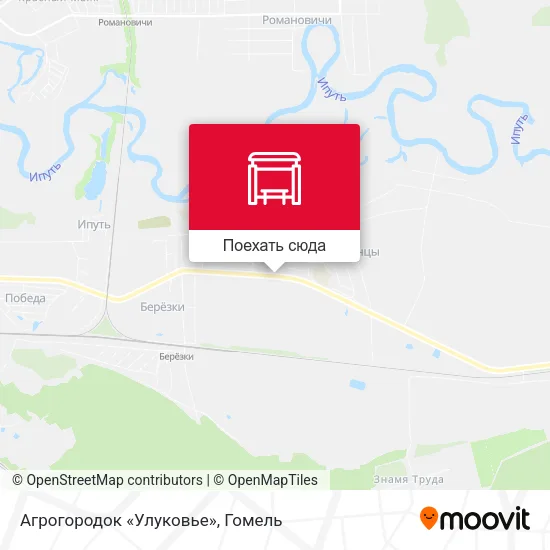 Карта Агрогородок «Улуковье»