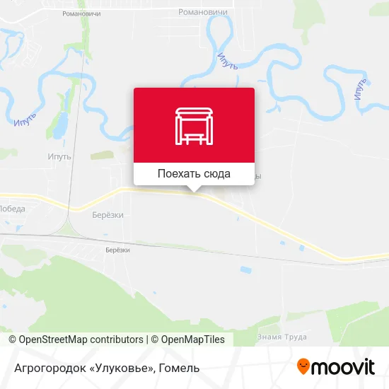 Карта Агрогородок «Улуковье»