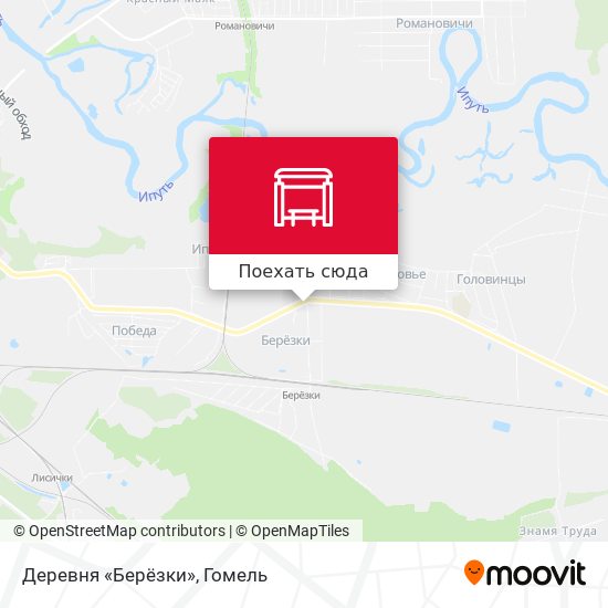 Карта Деревня «Берёзки»