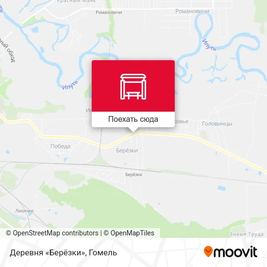 Карта Деревня «Берёзки»
