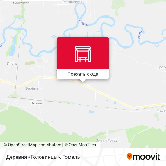 Карта Деревня «Головинцы»