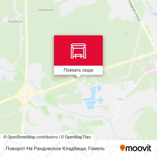 Карта Поворот На Рандовское Кладбище