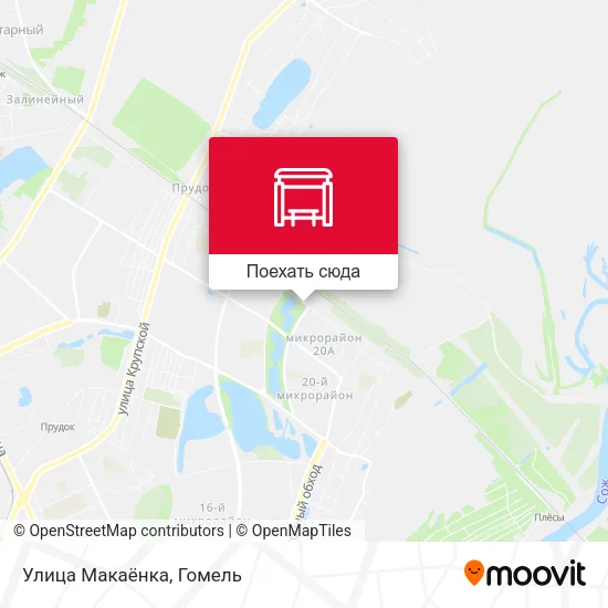 Карта Улица Макаёнка