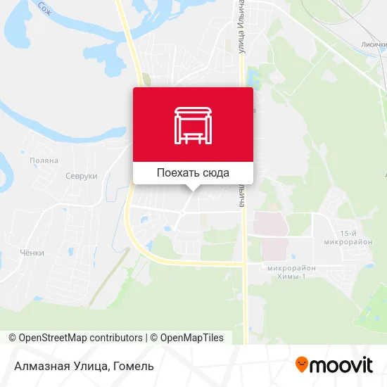Карта Алмазная Улица