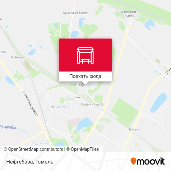 Карта Нефтебаза