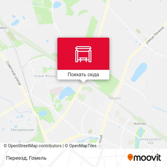Карта Переезд