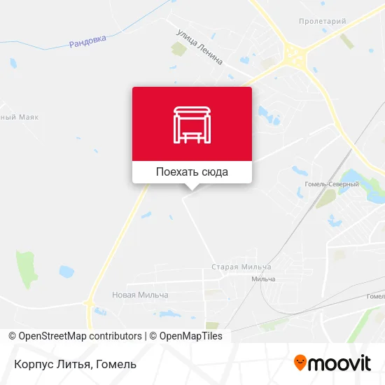 Карта Корпус Литья