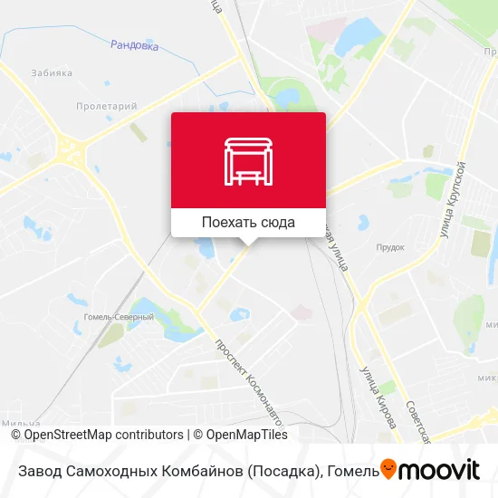 Карта Завод Самоходных Комбайнов (Посадка)